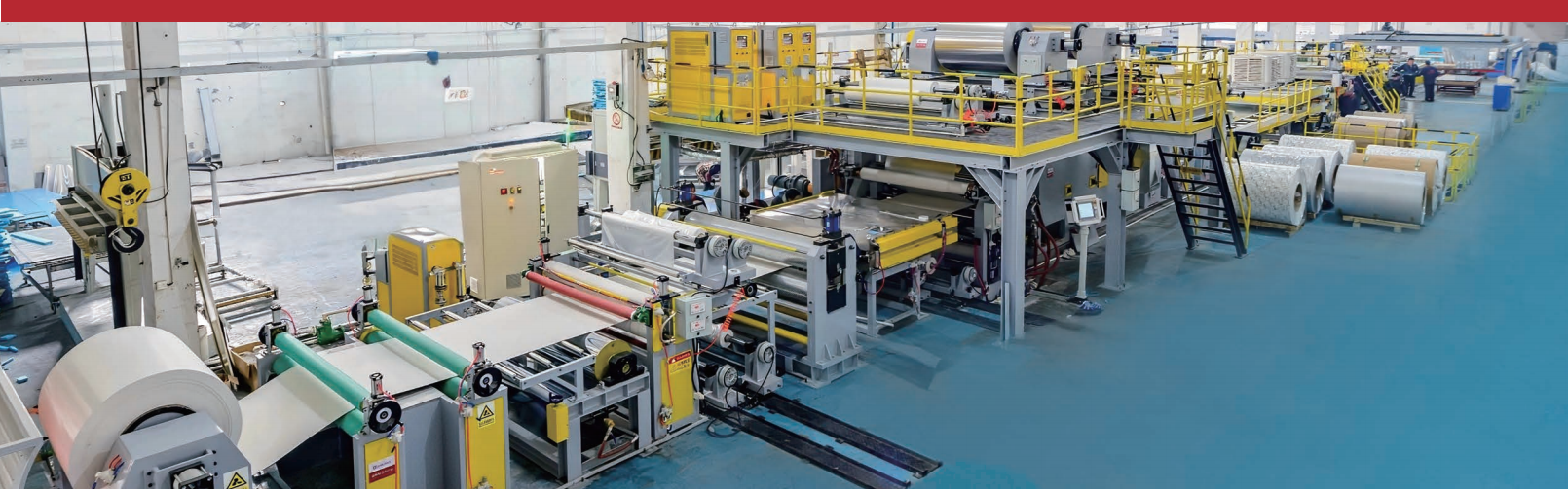 3D Aluminium Core Composite Panel Produktionslinje