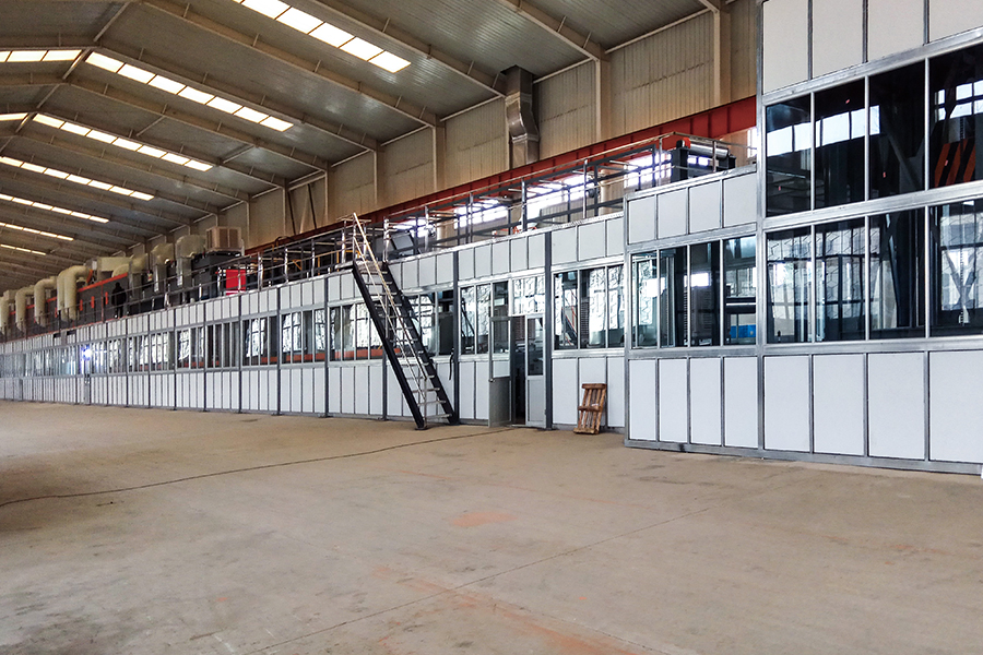 Madbeholder aluminiumsfolie farvebelægning produktionslinje