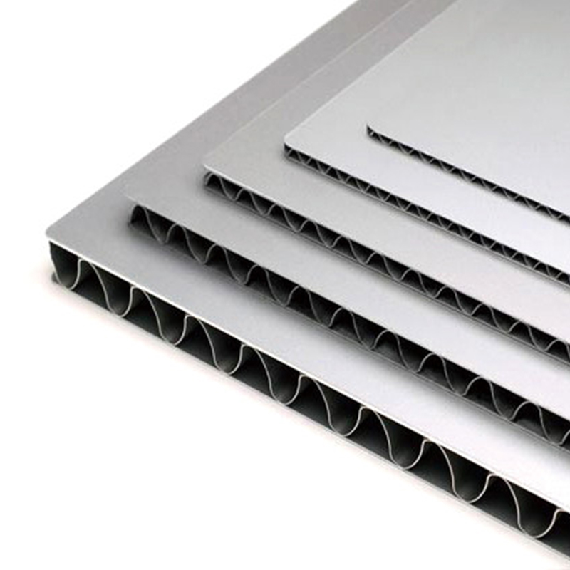 Bølgeplade af aluminium